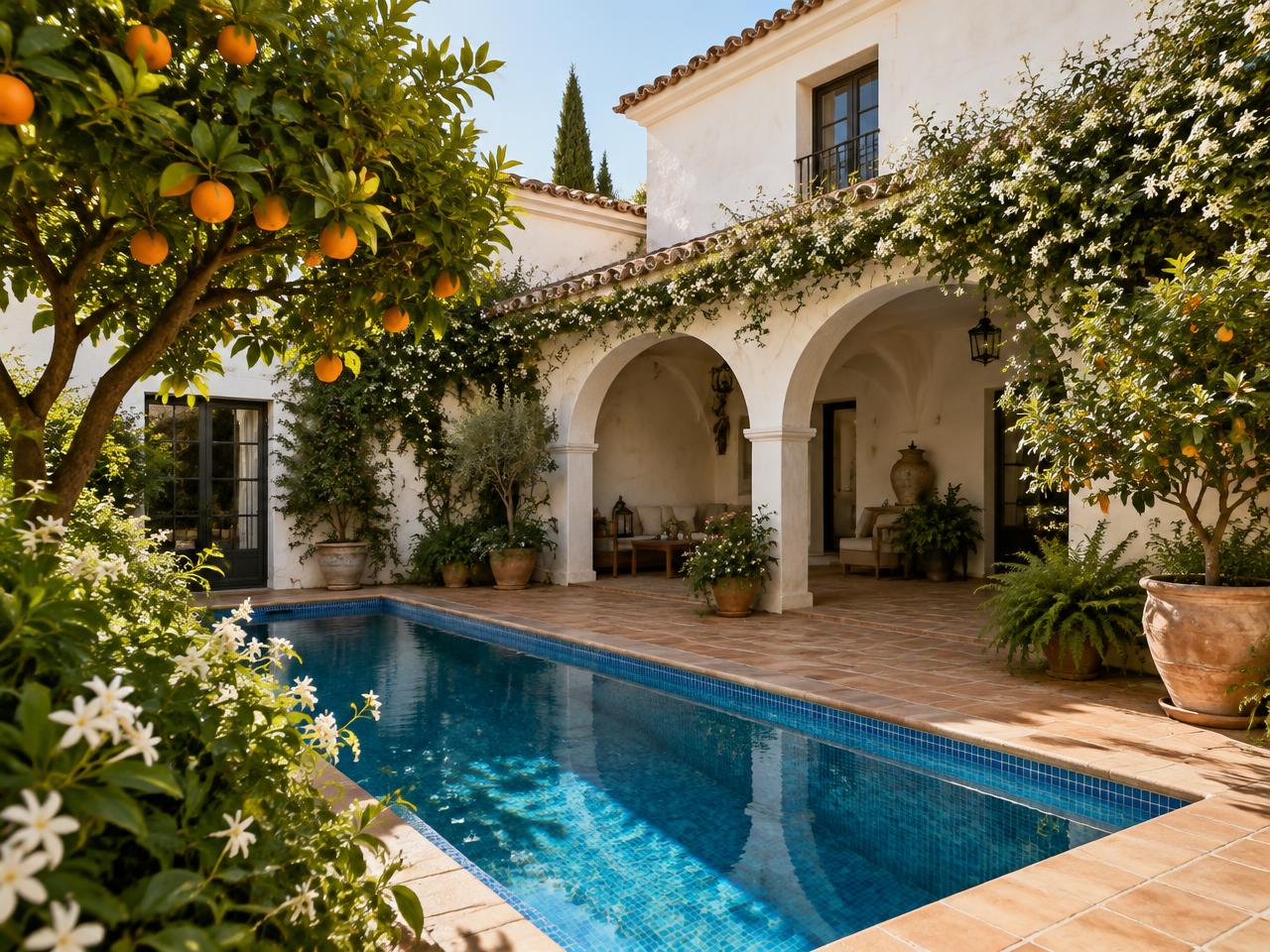 Casa Azahar in Old Town · Estepona
